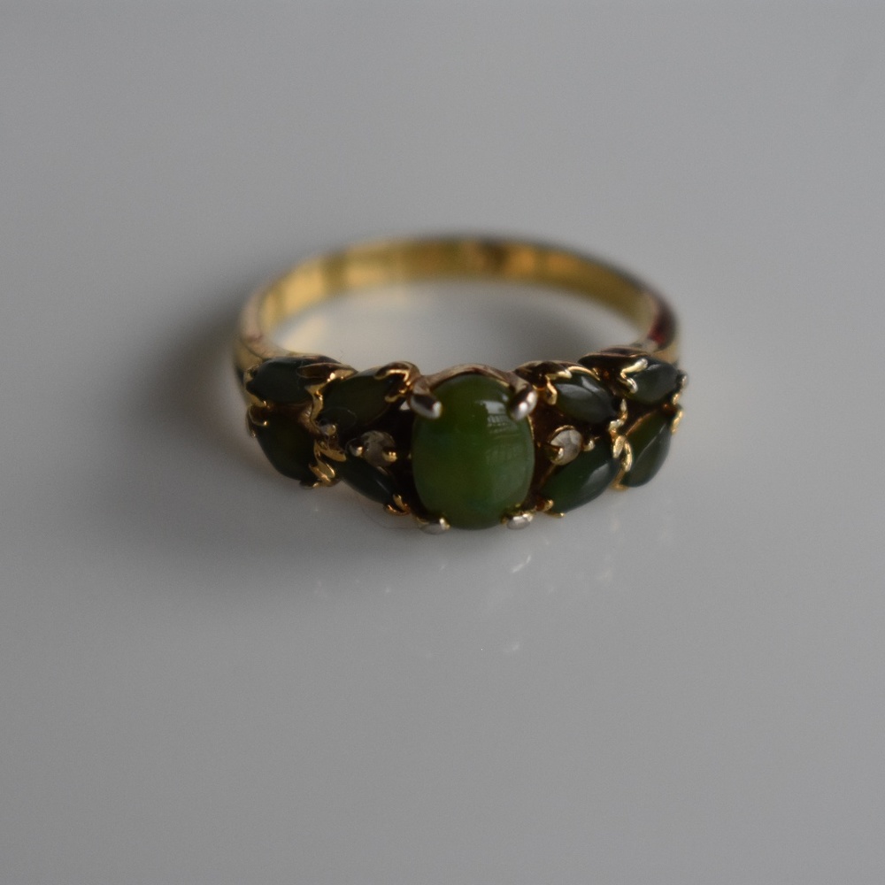 Green gem ring